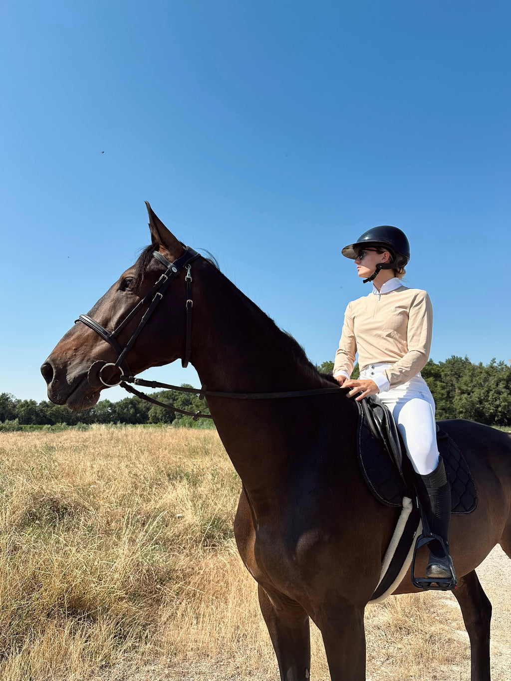 Polo de concours beige