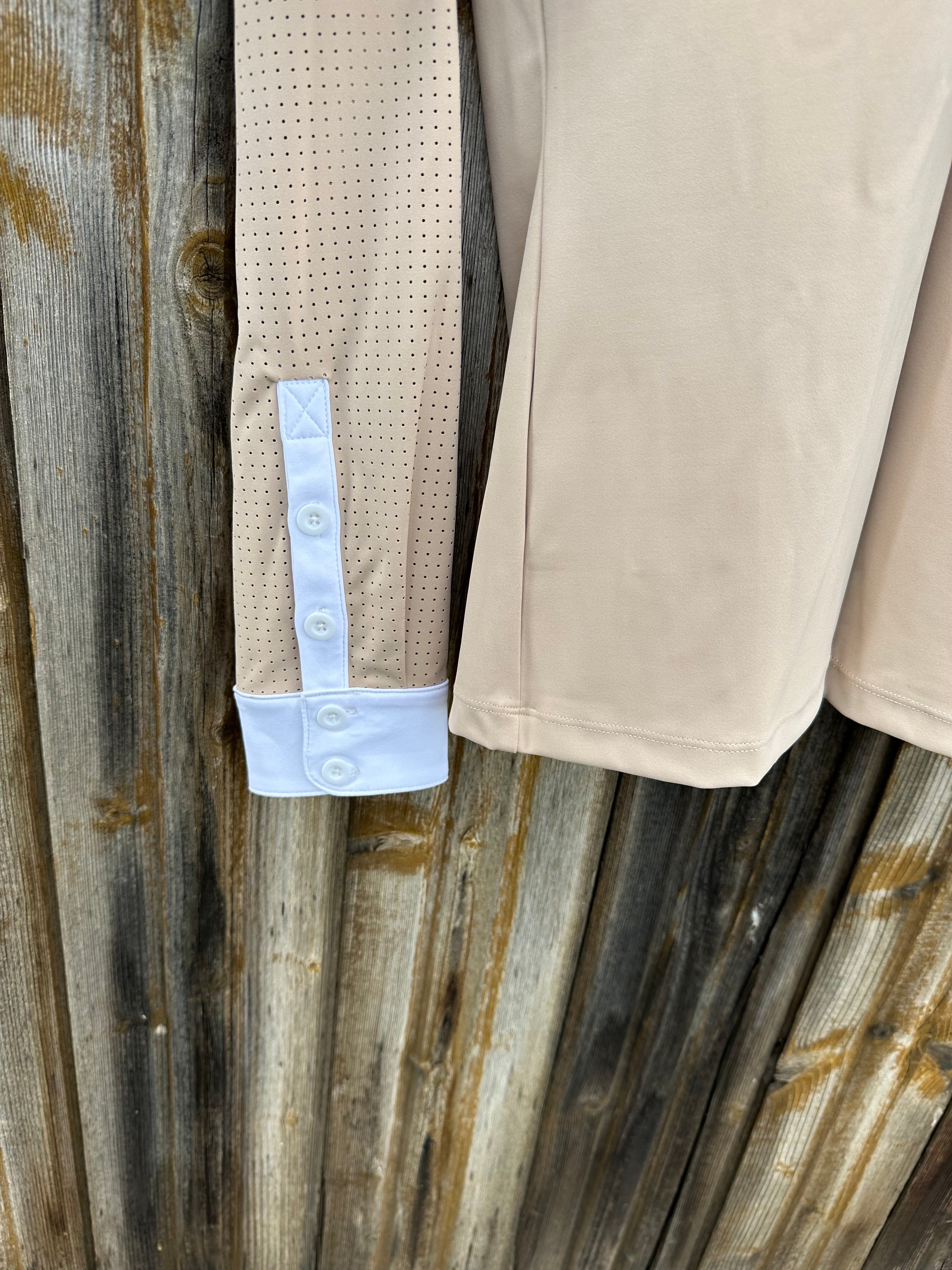 Polo de concours beige
