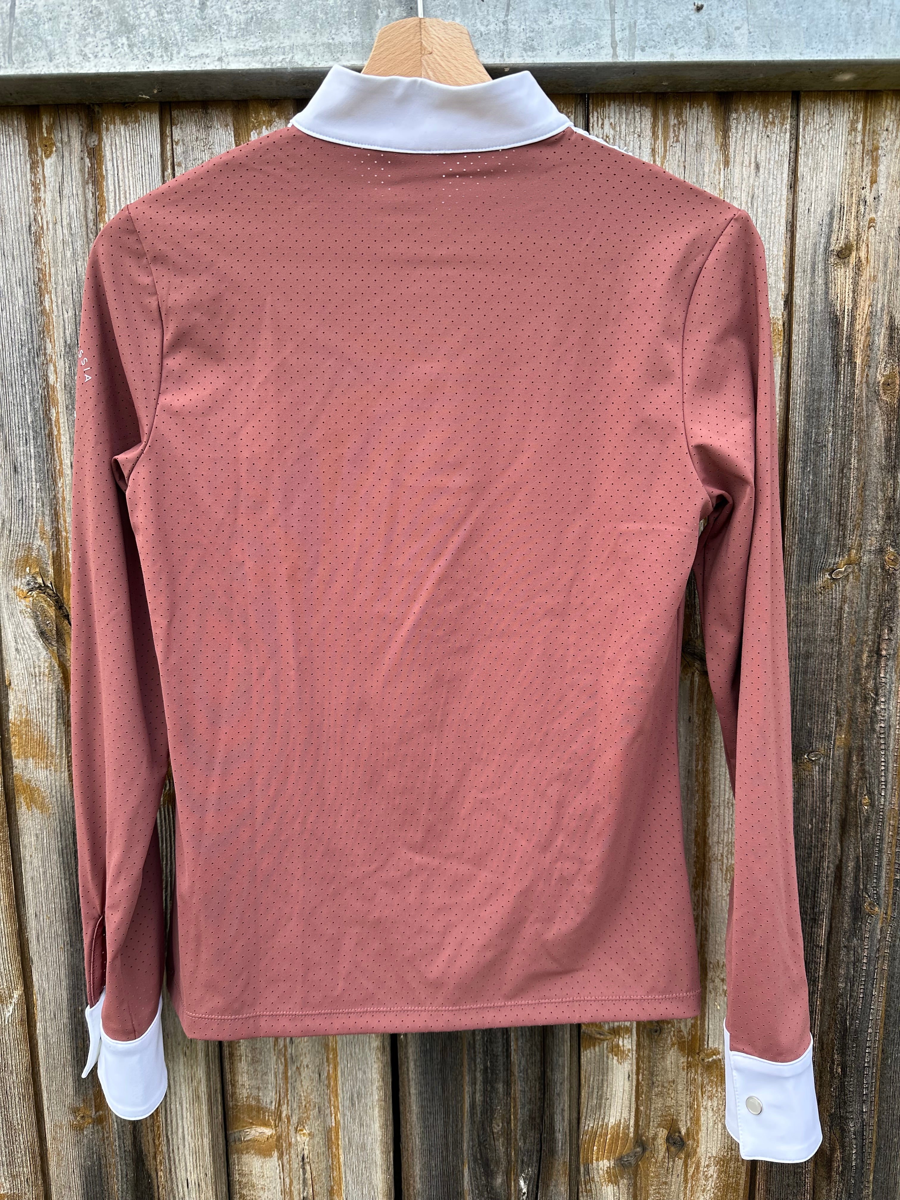 Polo de concours terracotta