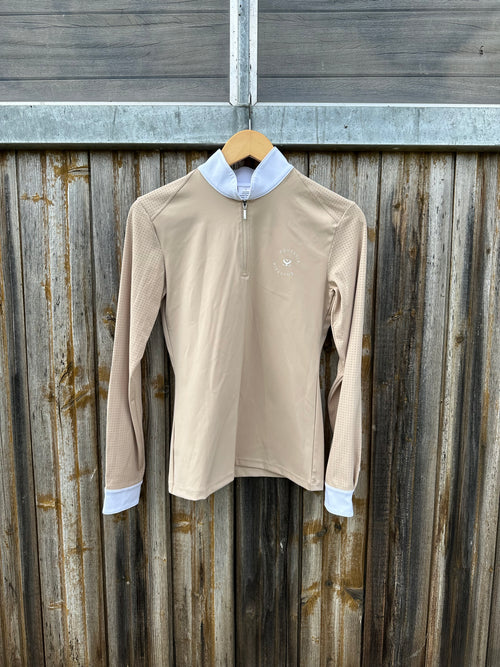Polo de concours beige