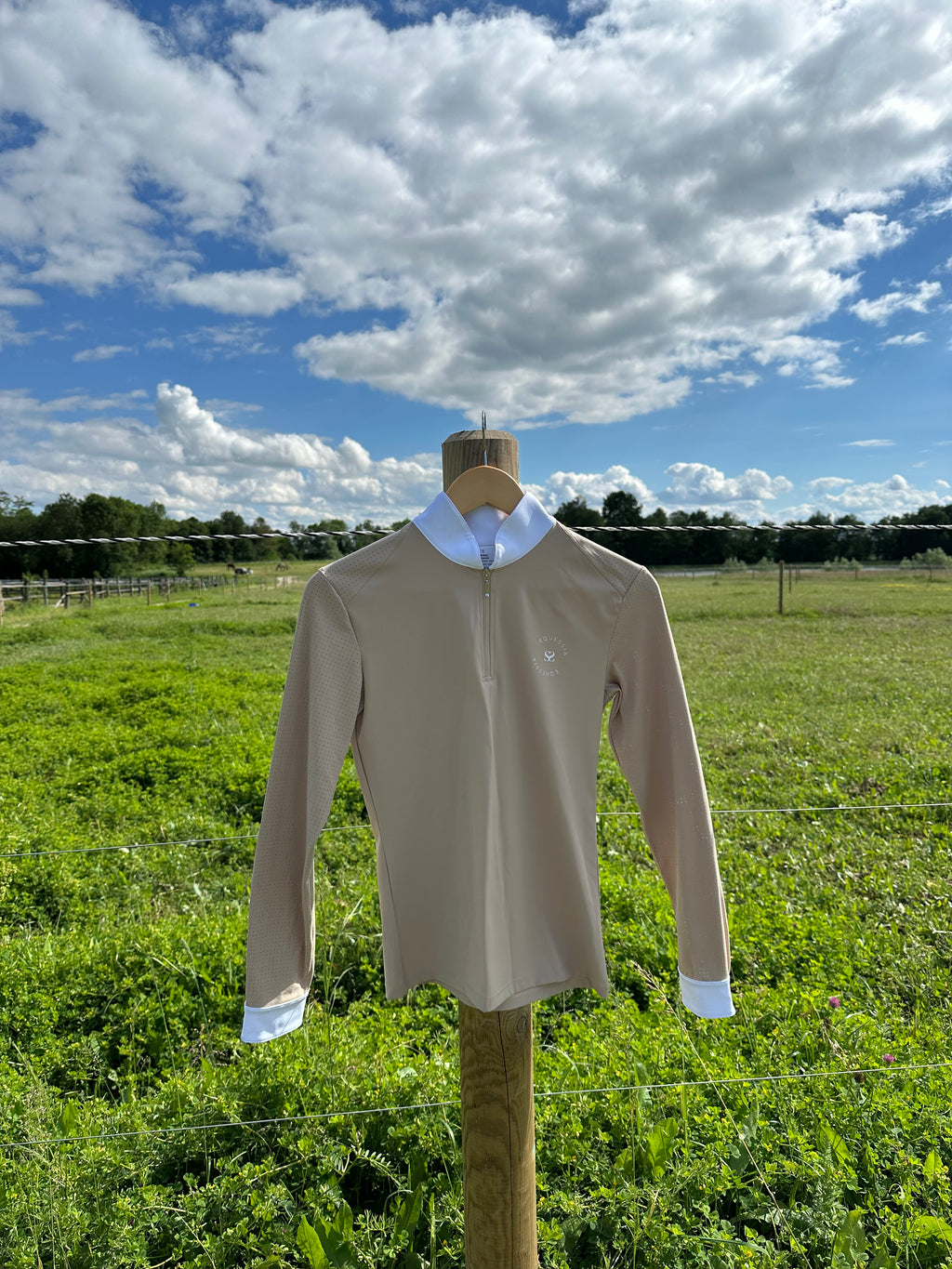 Polo de concours beige