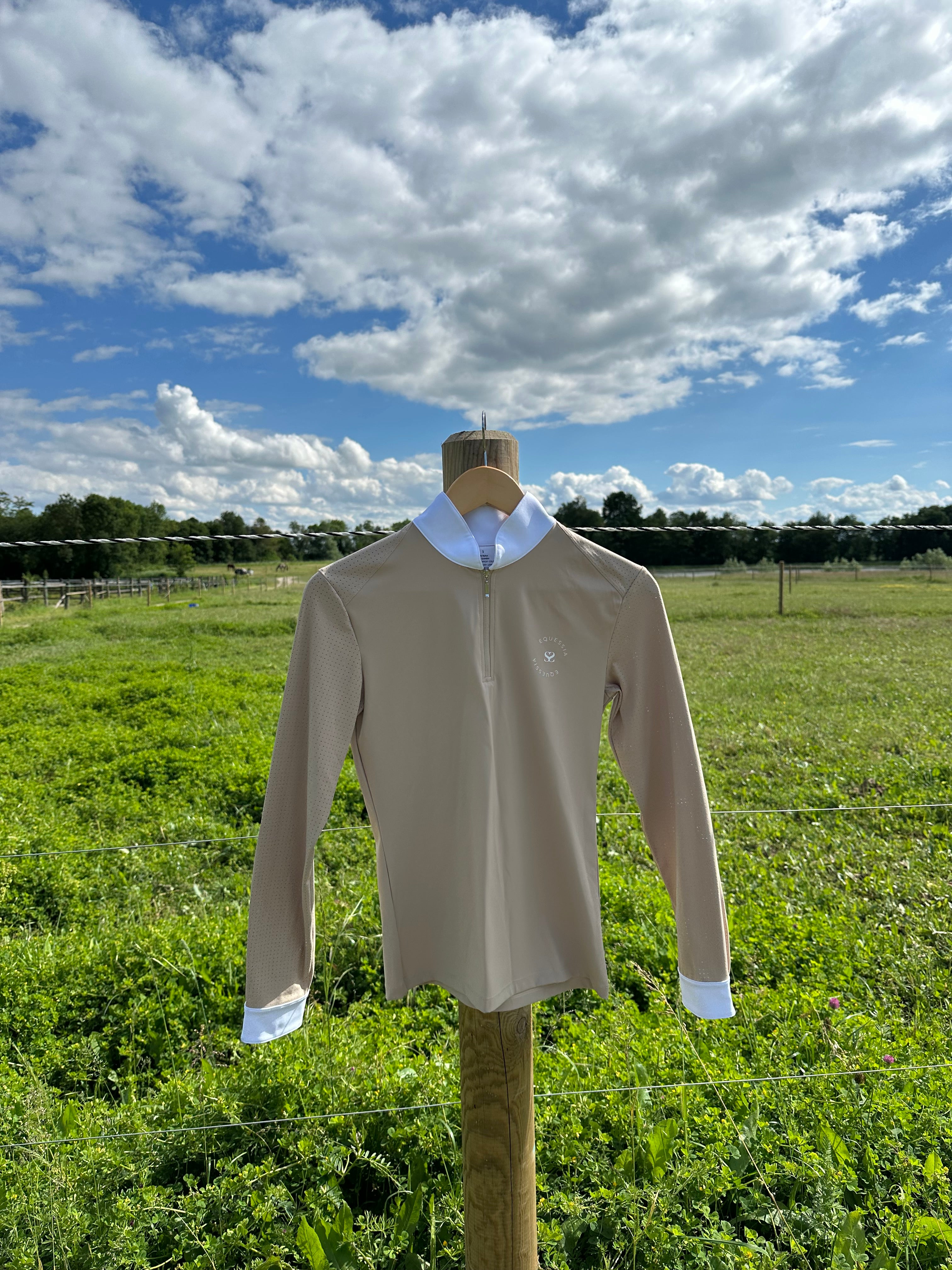 Polo de concours beige